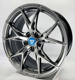 VLF WHEELS - VLF28 FlowForm Hyper Black 17x7.5