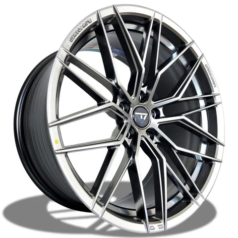 VLF Wheels - VLF06 FlowForm Hyper Black 19x8.5