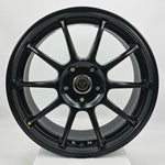 VLF Wheels - ULF15 FlowForm Satin Black 16x7