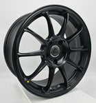 VLF Wheels - ULF15 FlowForm Satin Black 16x7