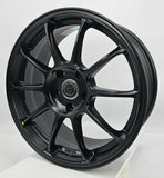 VLF Wheels - ULF15 FlowForm Satin Black 16x7