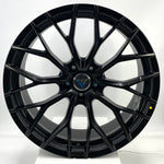 VLF Wheels - ULF01 Flowform Matte Black 20x8.5