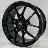 VLF Wheels - ULF09 FlowForm Black Machined Tip 17x7.5